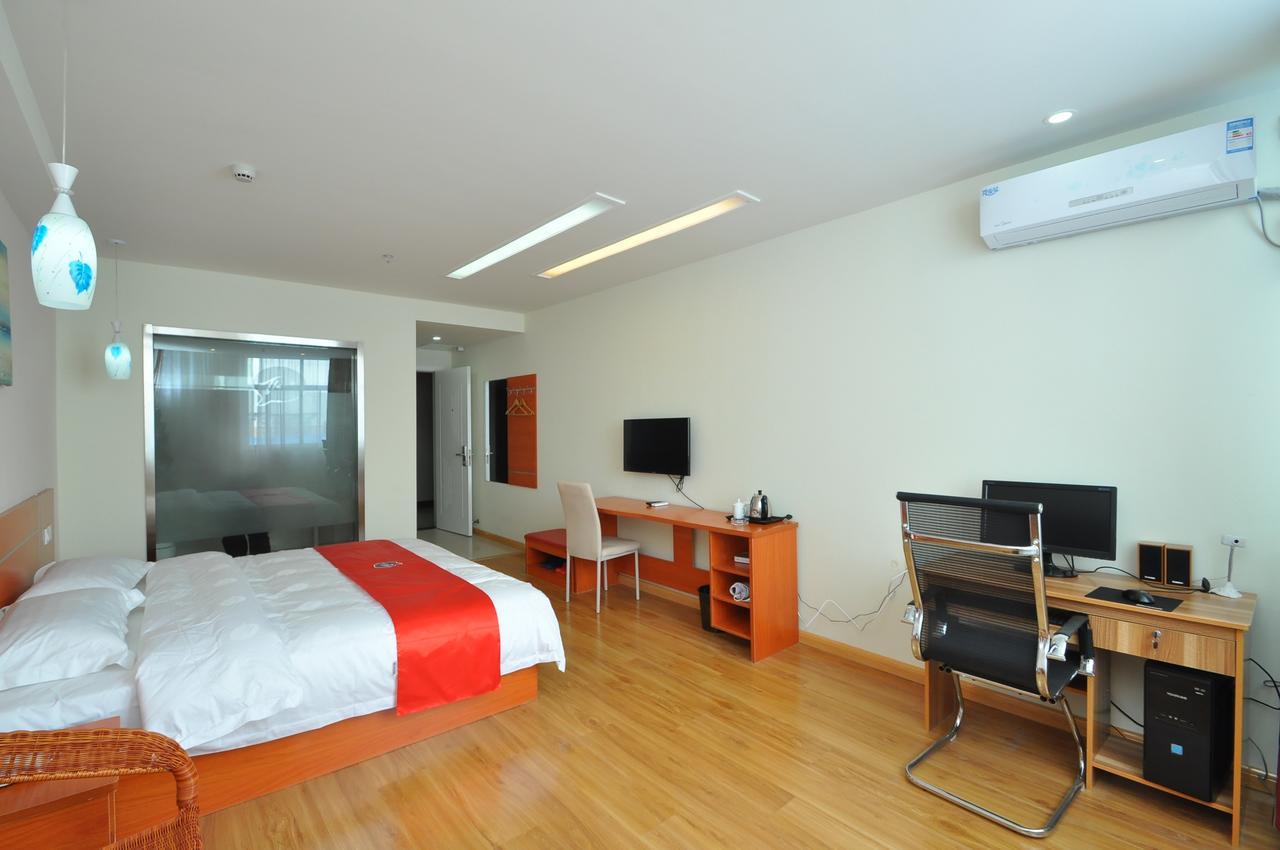 Thank Inn Chain Hotel West Eleven Road Mall Linyi  Buitenkant foto